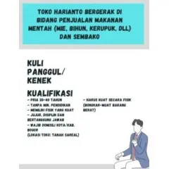 logo toko harianto