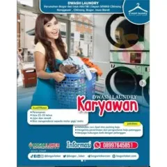 logo D'WASH LAUNDRY CIBINONG