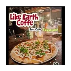 logo LIKE EARTH COFFEE - Sukabumi