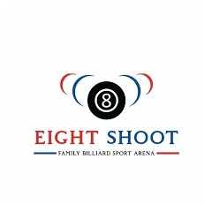 Logo Eight Shoot Billiard - Cianjur