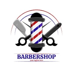 Logo Pangkas Rambut Baskara - Cianjur
