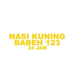 Logo nasi kuning babeh 123